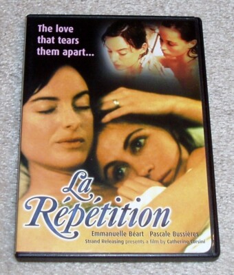 La Repetition DVD Cult Drama Romance Emmanuelle Beart Strand Releasing RARE