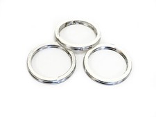 3x Exhaust Fibre Gaskets For Suzuki GT 750 1972-1977