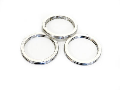 3x Auspufffaserdichtungen für Suzuki GT 750 1972-1977