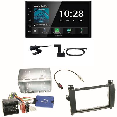 Kenwood DMX5020DABS Android Auto CarPlay Einbauset für Mercedes Vito W447