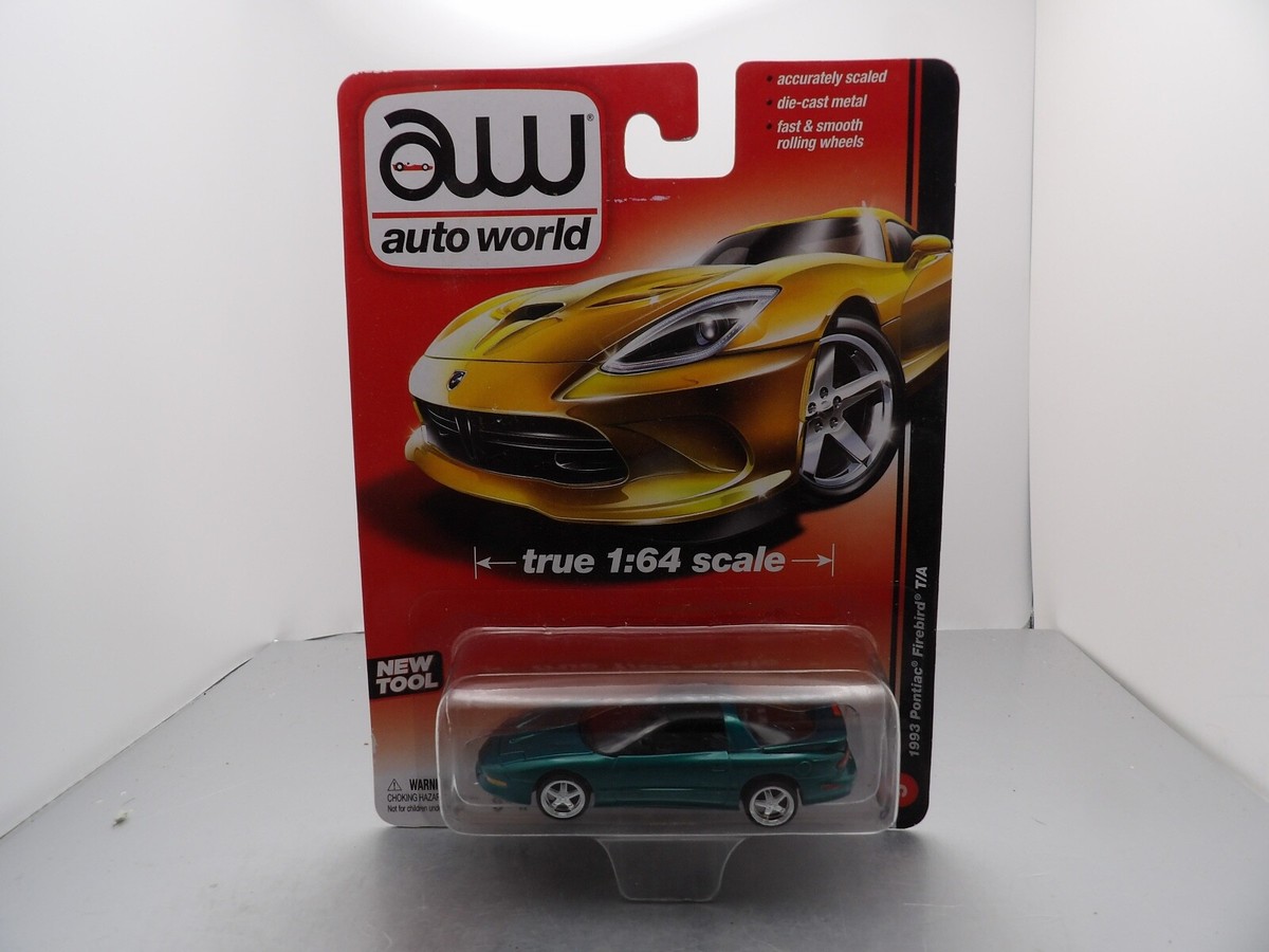オートワールド　1993　ポンティアック　ファイアーバード　トランザム　1/64 1/64 Auto World True Scale 1993 Firebird Pontiac Trans Am