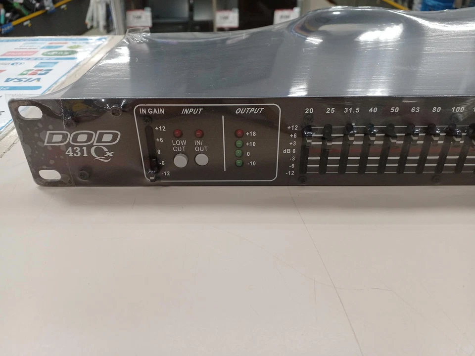 DOD SR431QX | Rack-type 31-band Graphic Equalizer from Japan - Image 2 of 4