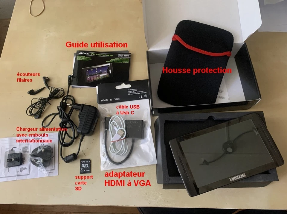 Tablette Archos 70 Internet Tablet - Photo 2/4