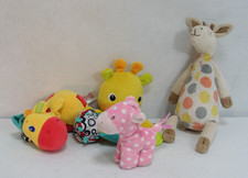 Lot 4 Bright Starts Hallmark Giraffe Pull Pla...