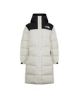North Face Nuptse Parka Mens Large White 700 Down Fill Full Zip Hooded New