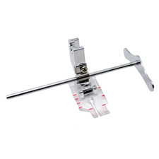 1/4" Clear Patchwork Foot With Guide #P60605-G For High Shank Sewing Machine