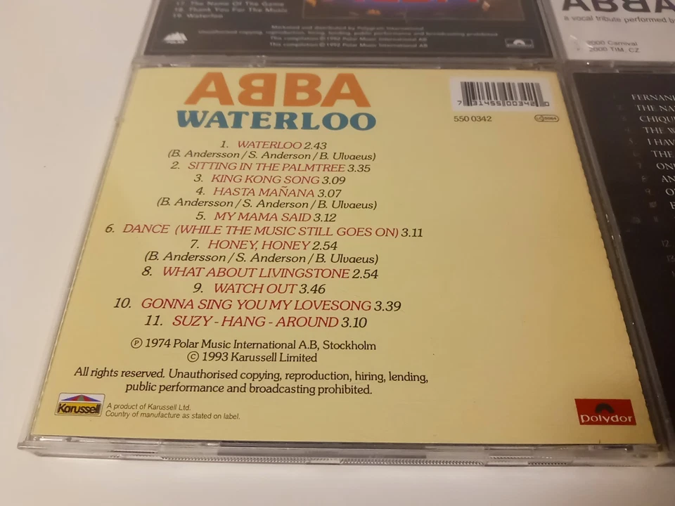 ABBA - Sammlung - 3 CDs + Bonus - 1 Album und 2 Kompilation und 1 Tribute-Album - Bild 4 von 4