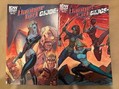 IDW - Danger Girl G.I. Joe (2012) #1 #3 J Scott Campbell