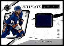 2017-18 UD Ultimate Collection Rookies Jersey Josh Ho-Sang RC 086/299 #96