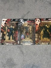 Movie Maniacs horror figure lot of 3 MOC. Mic...