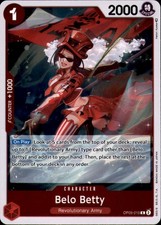 Belo Betty 015 Foil R Awakening of the New Era OP05 015 NM