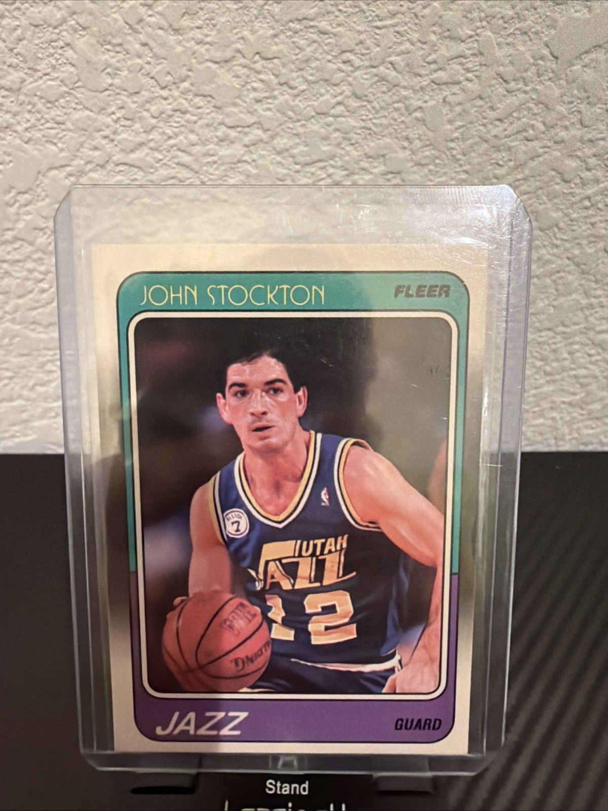 1988-89 Fleer John Stockton Rookie Card RC #115 Jazz HOF