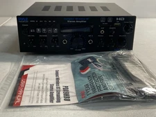 Pyle PDA9HBU Bluetooth Amplifier - Optical/Phono/COAX/FM/USB/SD/MICTitle