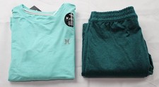 Hurley Boy's Soft Basic T-Shirt  Joggers 2-Piece Set JL3 Multicolor Small NWT