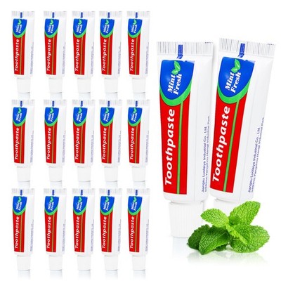 30 Tubes Bulk Travel Size Toothpaste,Miniature 0.88oz(25g) Small Toothpaste T...