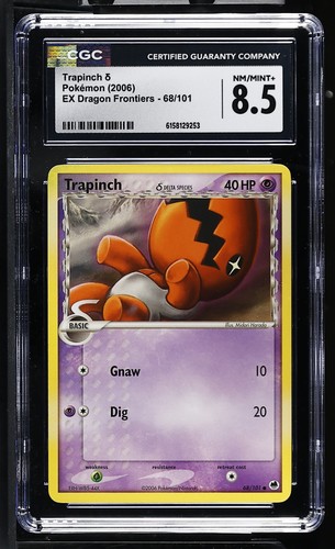 Trapinch δ graded CGC 8.5 for sale on eBay