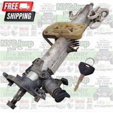 97-00 Jeep Tj Wrangler Non-tilt Steering Column With Key Manual Oem Standard