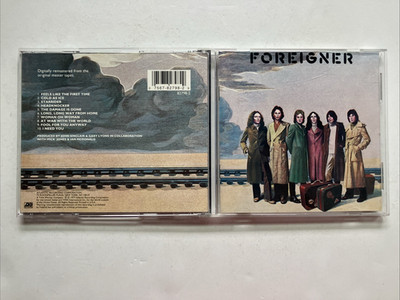 Foreigner by Foreigner (CD, Sep-1995, Atlantic (Label) Remastered - Great Cond.