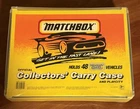 Vintage Matchbox Collectors 48 Car Carry Case and Play City with Trays