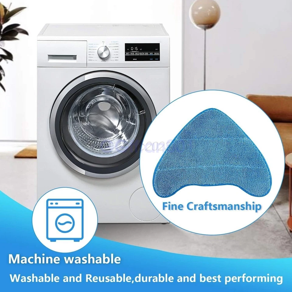 2/4 Pack of FOR VAX STEAM CLEANER CLOTH REPLACEMENT STEAM MOP PADS - Image 4 of 4