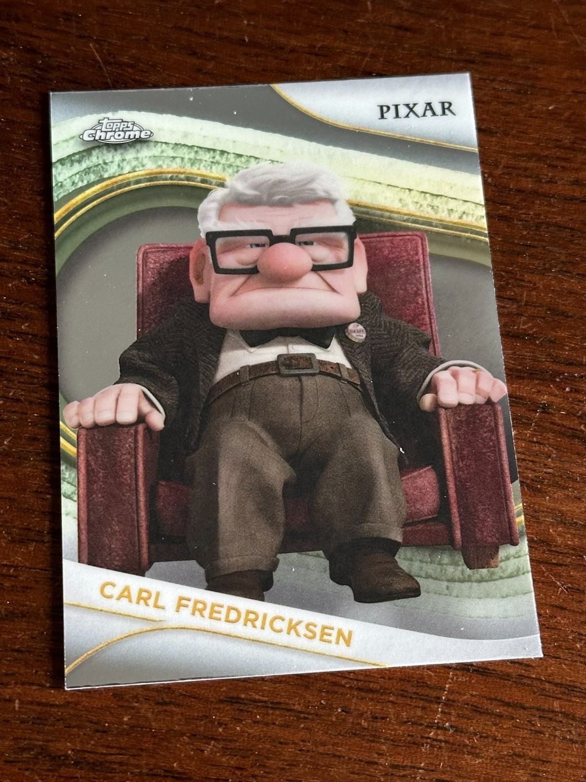Carl Fredricksen #173 (2025 Topps Chrome Disney) — is it worth grading?