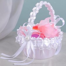 Wedding Flower Girl Basket Storage Basket Ceremony Bride Accessories Party
