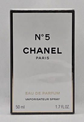 Chanel No 5 Eau De Parfum Spray 50 Ml 1.7 Oz *New In Sealed Box*