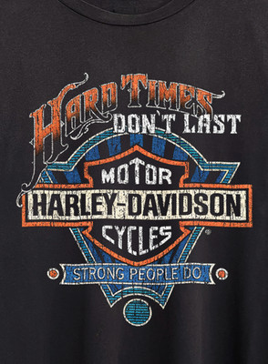 HD Hard Times Promo T-Shirt Black XXL