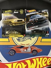 2026 Hot Wheels Premium Power Trip ‘92 BMW M3 Gold Chase 0/5 and Classics Lot