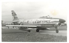 sw Foto North American F-86 Sabre Milit&auml;rflugzeug ca. 9 x 14cm - 9d6241a