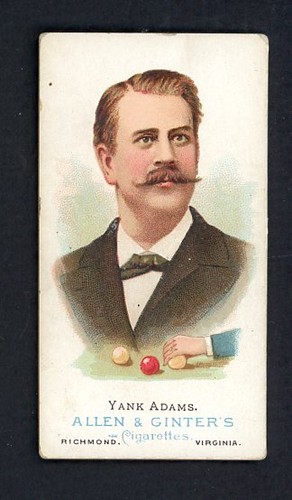 1887 N28 Allen & Ginter #2 Yank Adams — Raw