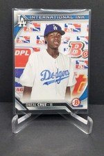 2016 Oneal Cruz Bowman International Ink #II-OC Los Angeles Dodgers 
