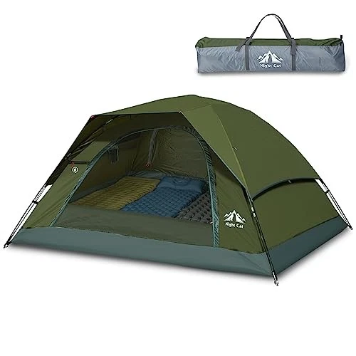 Night Cat Camping Tent for 2 Person Man Waterproof Backpacking Tents Easy Setup