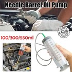 500cc Car Oil Fluid Extractor Fluid Syringe Pump Manual Suction Transfer Filling