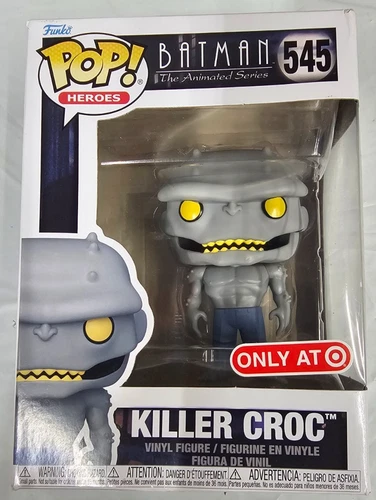 Funko Pop! H#545  Heroes Killer Croc  Batman The Animated Series Figure