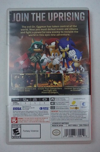 Sonic Forces - Nintendo Switch - Picture 3 of 3