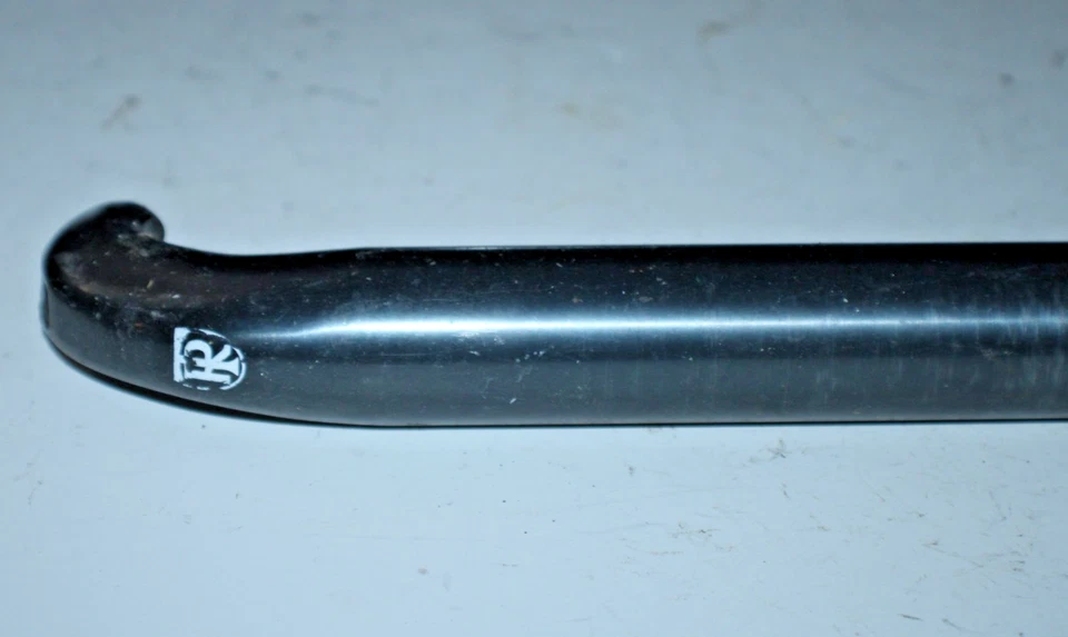 Tija de sillín de fieltro 350/31,2 mm 25 mm desplazada negra turismo carretera MTB grava remitente de EE. UU. Foto 2 de 4