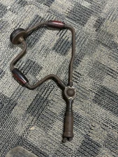 Vintage Corner Brace Hand Drill parts or minor repair Unbranded carpentry tool