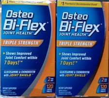 2 OSTEO BI-FLEX JOINT HEALTH TRIPLE STRENGTH SUPPLEMENT 120 X2 240 COATED TABLET