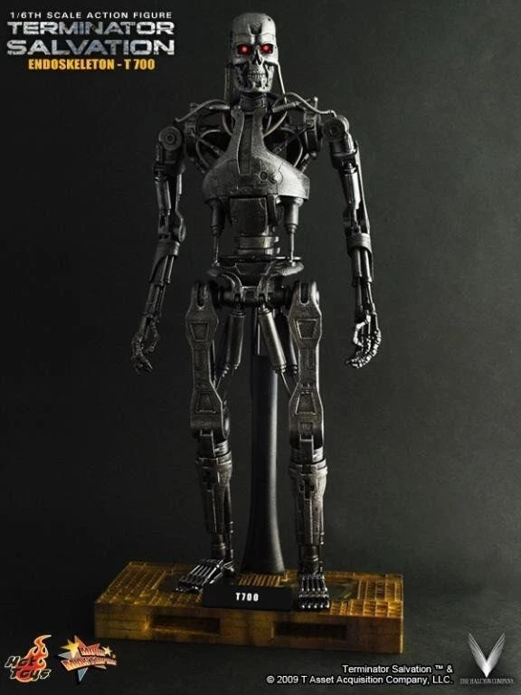 Hot Toys Terminator 4 Salvation MMS94 Endoskeleton T-700 ActionFREE SHIPPING - Image 2 of 4