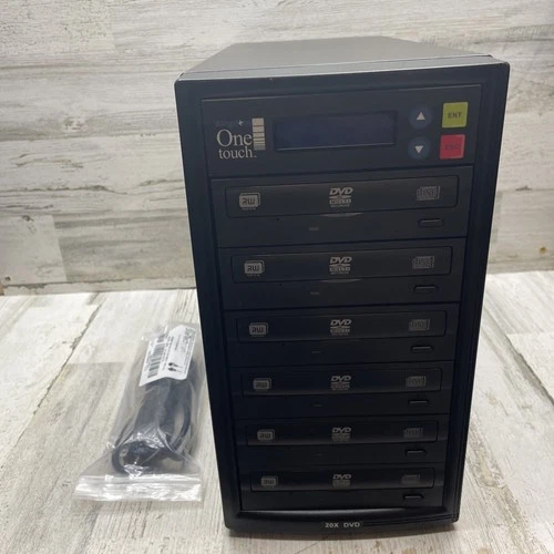Kingdom One Touch 5 Copy DVD/CD Optical Duplicator Burner Copier Tested Wprking