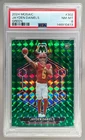 146910413 Jayden Daniels 2024 Panini Mosaic #302 Green Prizm Rookie RC PSA 8