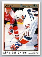 1991-92 O-Pee-Chee Premier #171 Adam Creighton