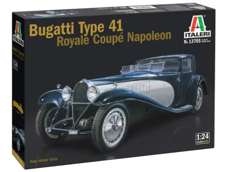 Maquette Bugatti Type 41 Royale Italeri 13705 au 1/24