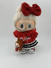 Labubu Clothes Outfit Red Coke ❤️ Mini Labubu (No Doll)