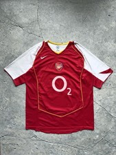 ARSENAL 2004 2005 HOME FOOTBALL SHIRT SOCCER JERSEY NIKE SIZE L NO FEES TO US!