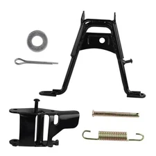  Motorcycle Kickstand Metal Center Kick MAIN STAND FRAME Parking Stand Foot 