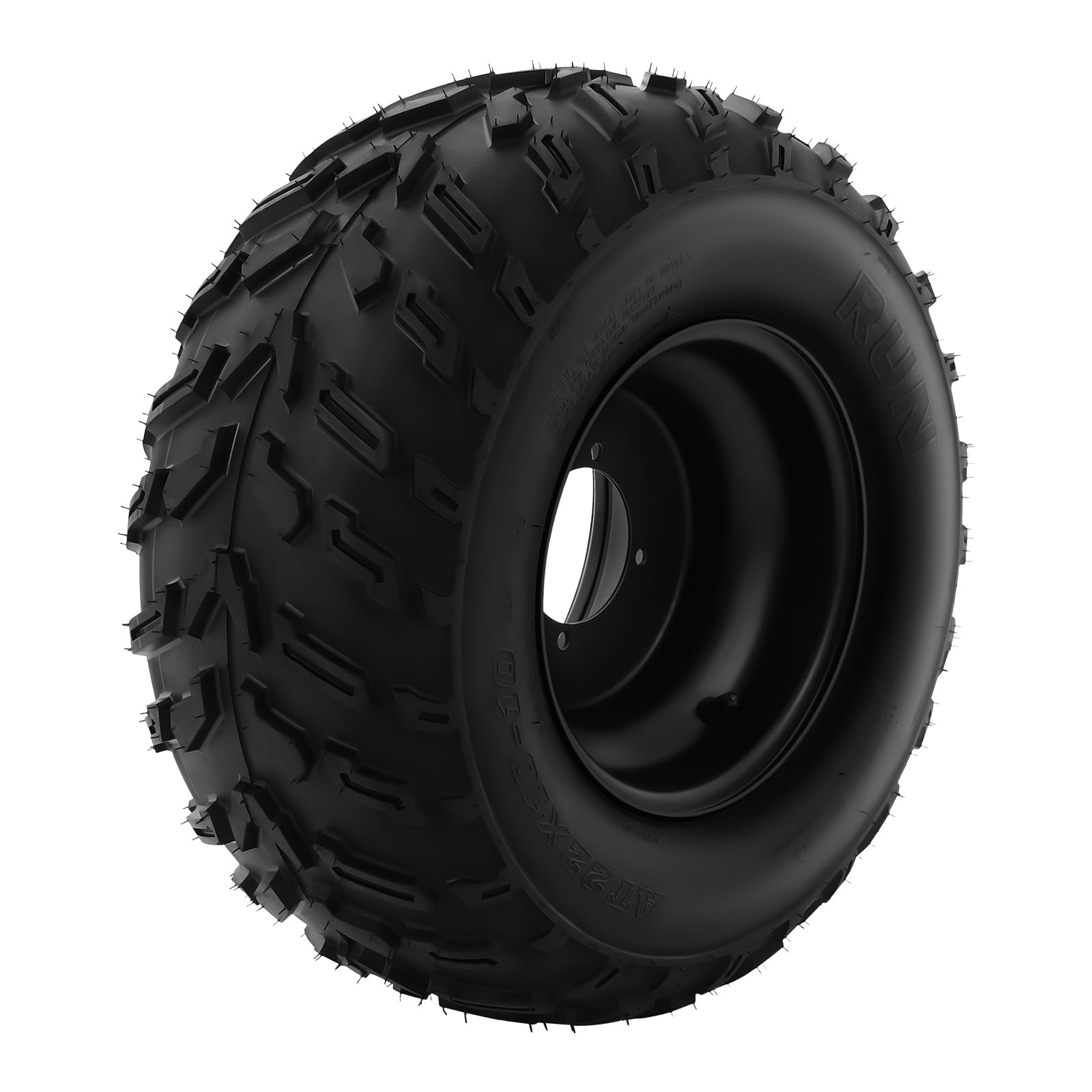 22x10x10 Tire Rim for Mini Bike ATV Go Kart Tubeless