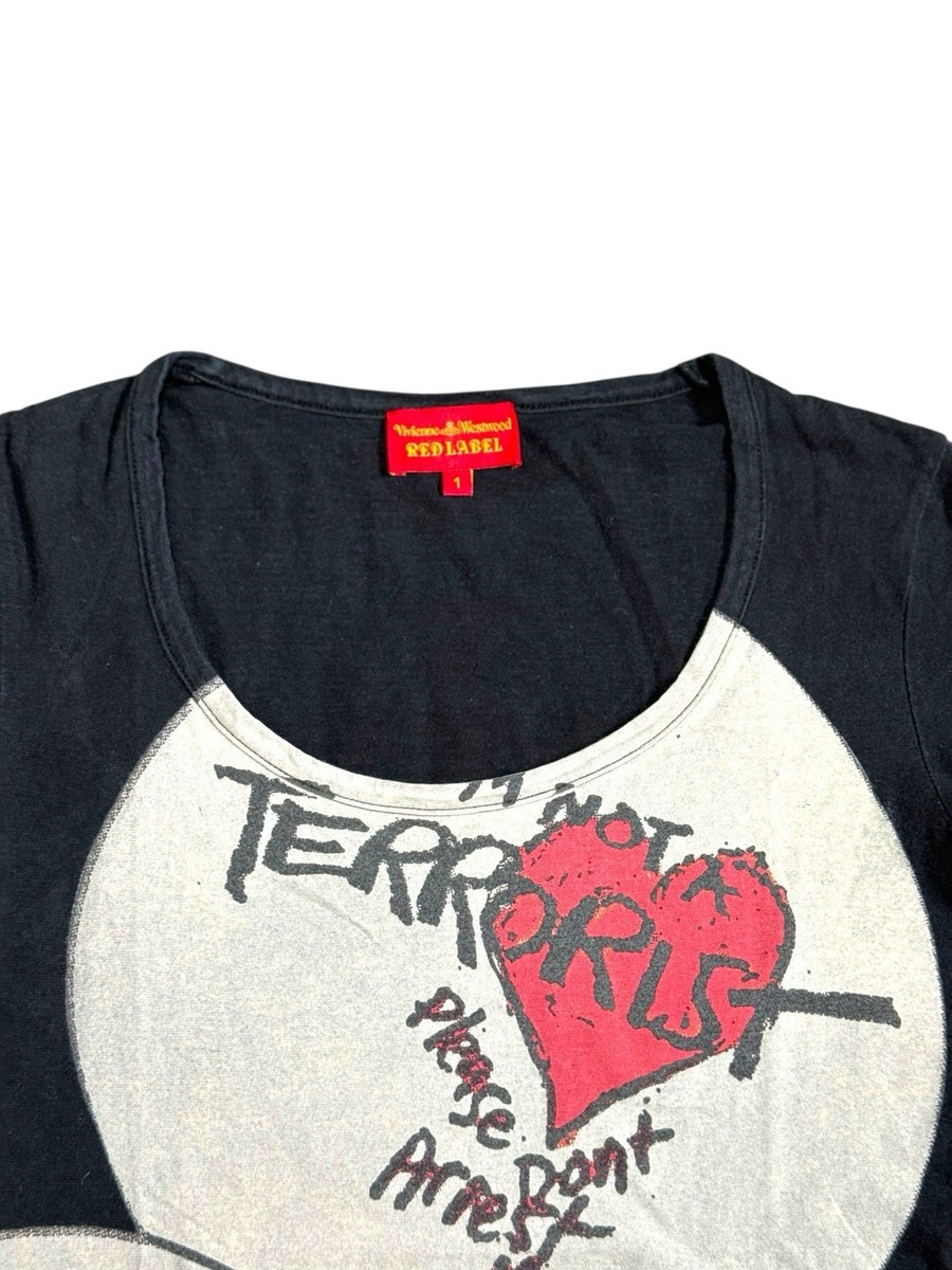 Y2k 2000s Vivienne Westwood Red Label “I'm Not A Terrorist