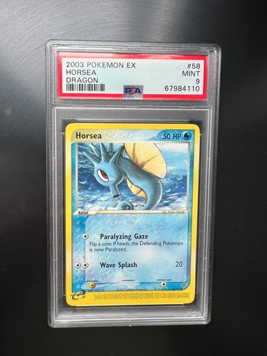 Horsea graded PSA 9 for sale on eBay